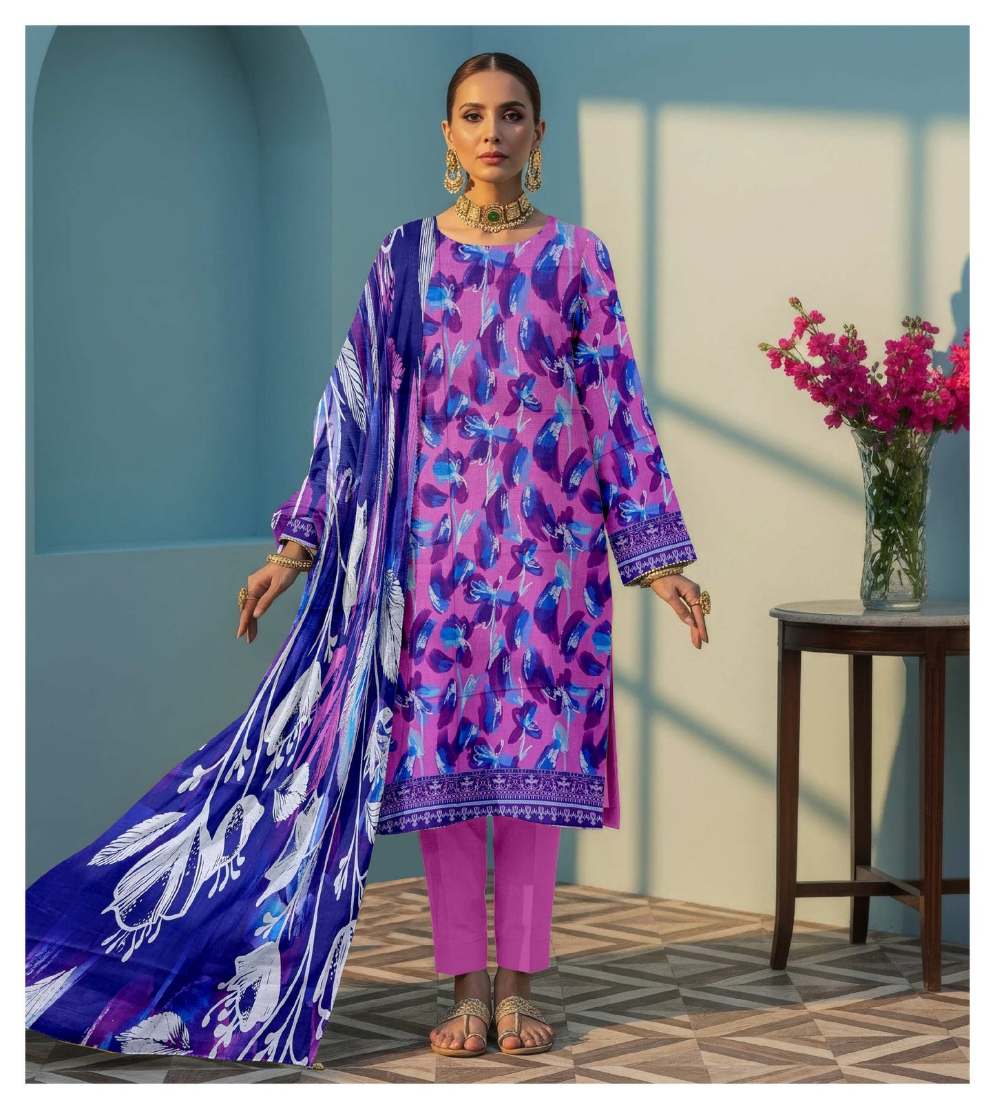 Digital Print Khadar