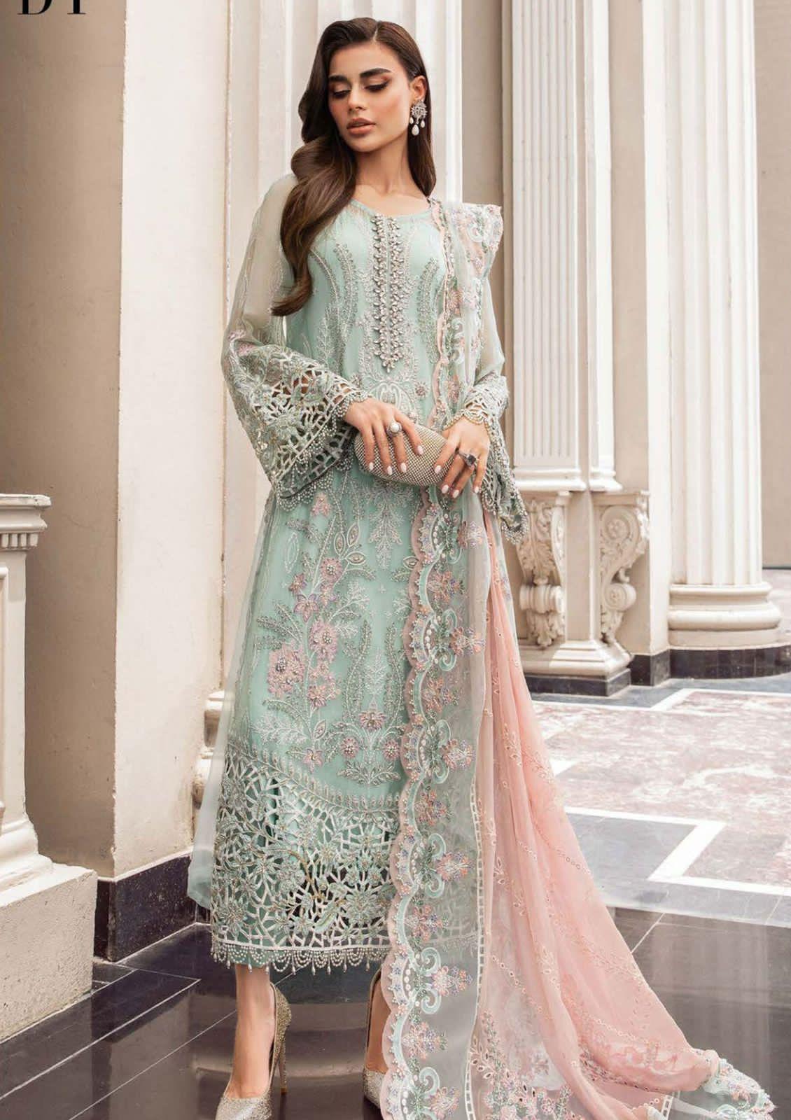 Woman wearing a pastel green and pink chiffon suit with spengle embroidery, adda work, and scifflie dupatta, standing in an elegant architectural setting with white columns and marble flooring.

#️⃣ Hashtags
#VeloriaFabrics, #PastelChiffon, #SpengleEmbroidery, #AddaWork, #CutworkLace, #ScifflieDupatta, #SouthAsianFashion, #PakistaniWear, #LuxuryPret, #FormalLook, #TraditionalStyle, #DesiFashion, #WeddingWear, #FestiveFashion, #ElegantDesigns, #CulturalCouture, #ShopPakistaniFashion, #VeloriaCollection, #Sty